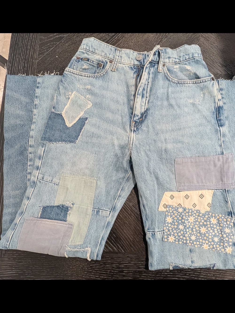 Polo by Ralph Lauren Light Blue Denim with Navy Label